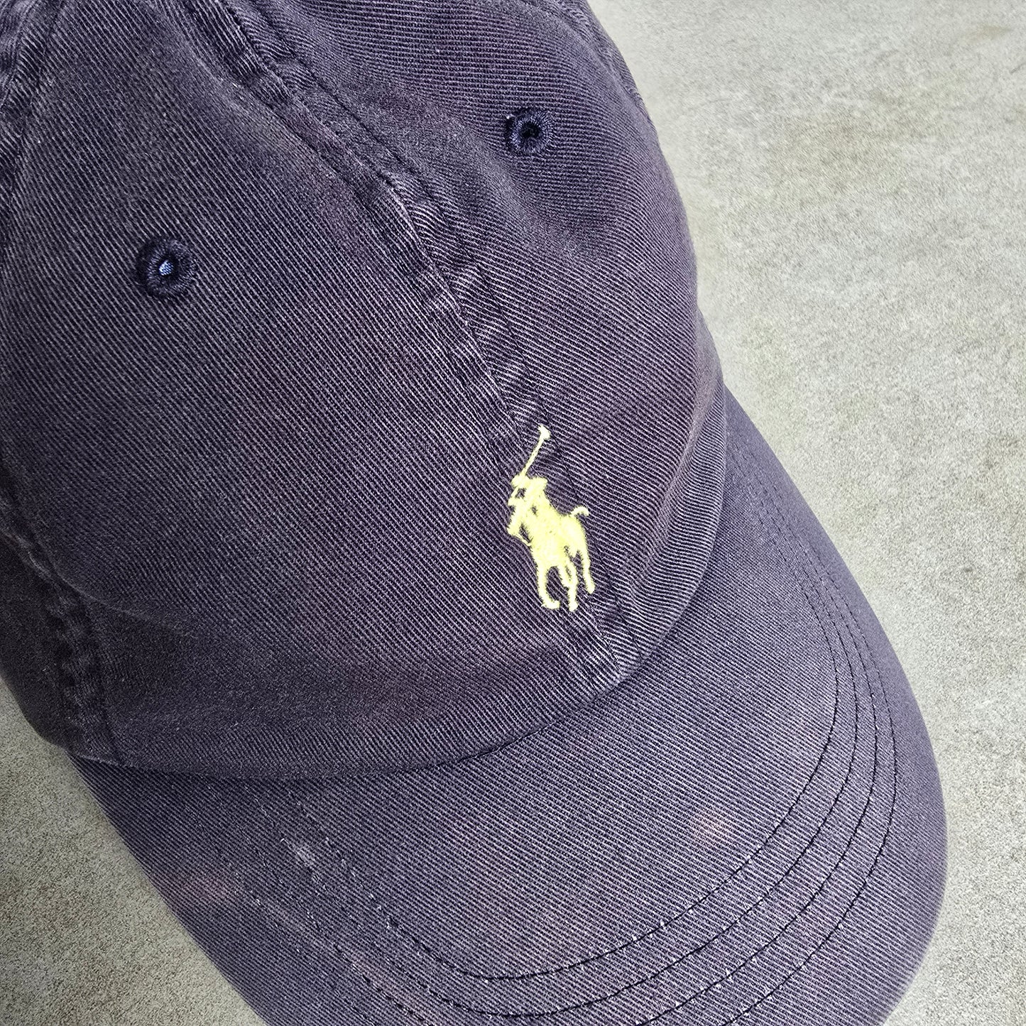 Ralph Lauren Faded Embroidered Pony Cap