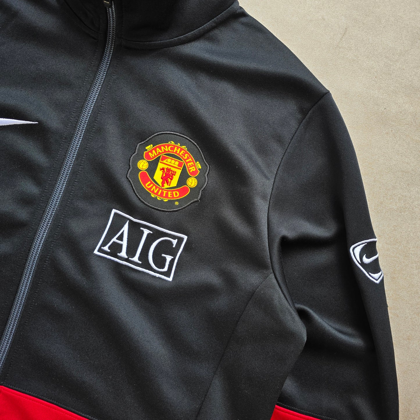 Vintage 2000's Nike Manchester United Track Jacket - M