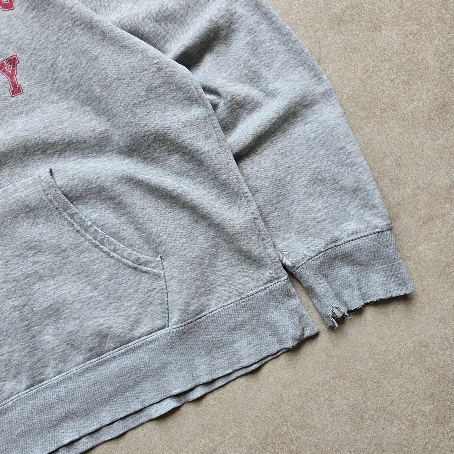Vintage Distressed BYU University Hawaii Hoodie - XL