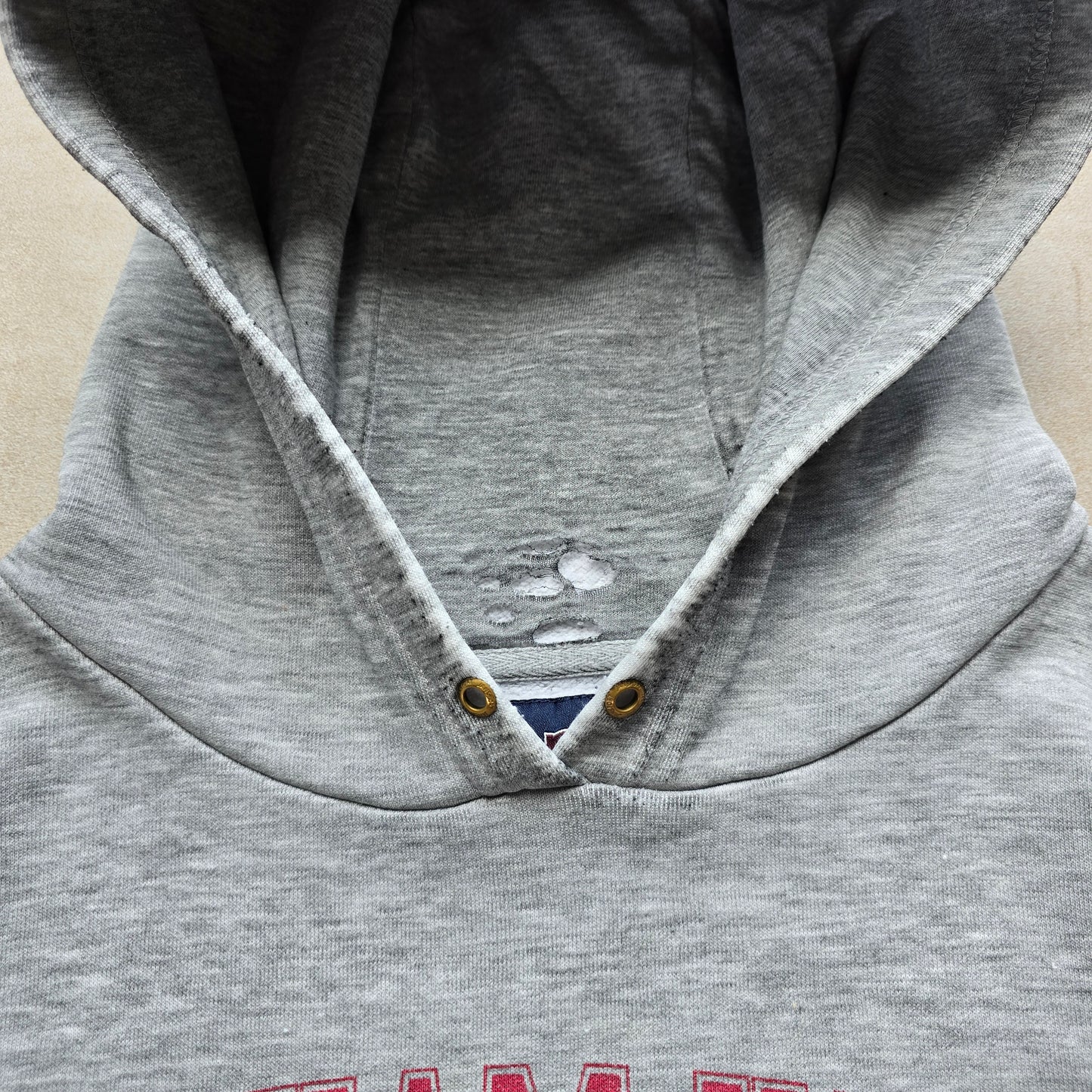 Vintage Distressed BYU University Hawaii Hoodie - XL