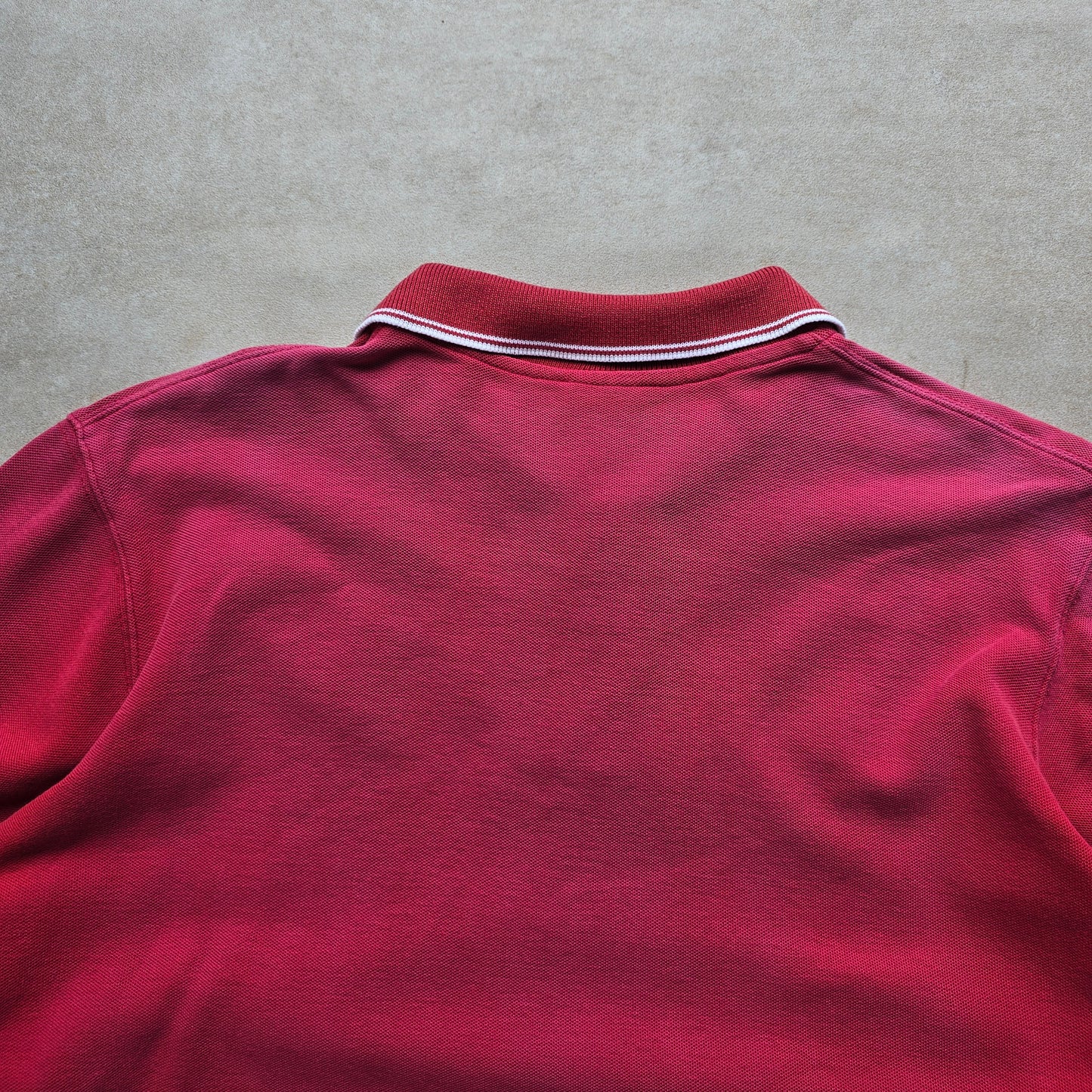 Vintage 2000's Nike Mini Swoosh Long Sleeve Polo Shirt - M/L