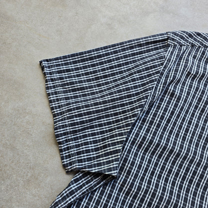Vintage 2000's Timberland Plaid Short Sleeve Button Up Shirt - XXL