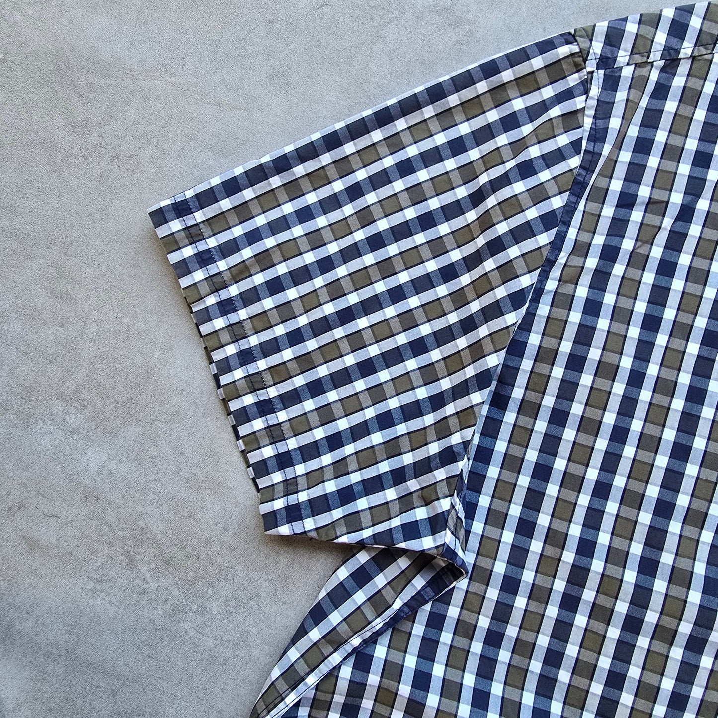 Vintage 2000's Timberland Plaid Short Sleeve Button Up Shirt - XXL