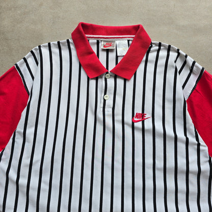 Vintage 90's Nike Supreme Court Polo Shirt - M