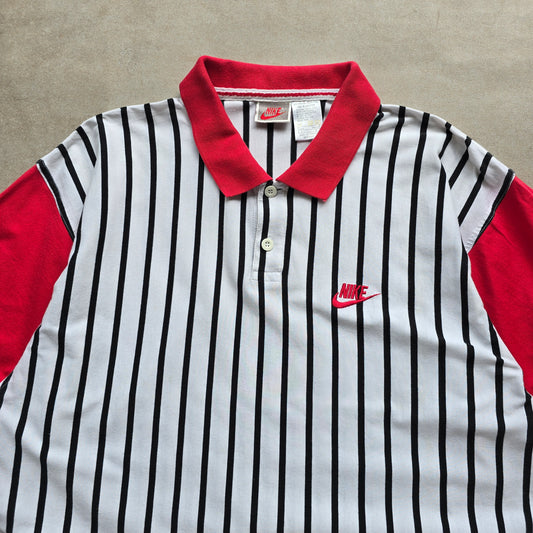 Vintage 90's Nike Supreme Court Polo Shirt - M/L