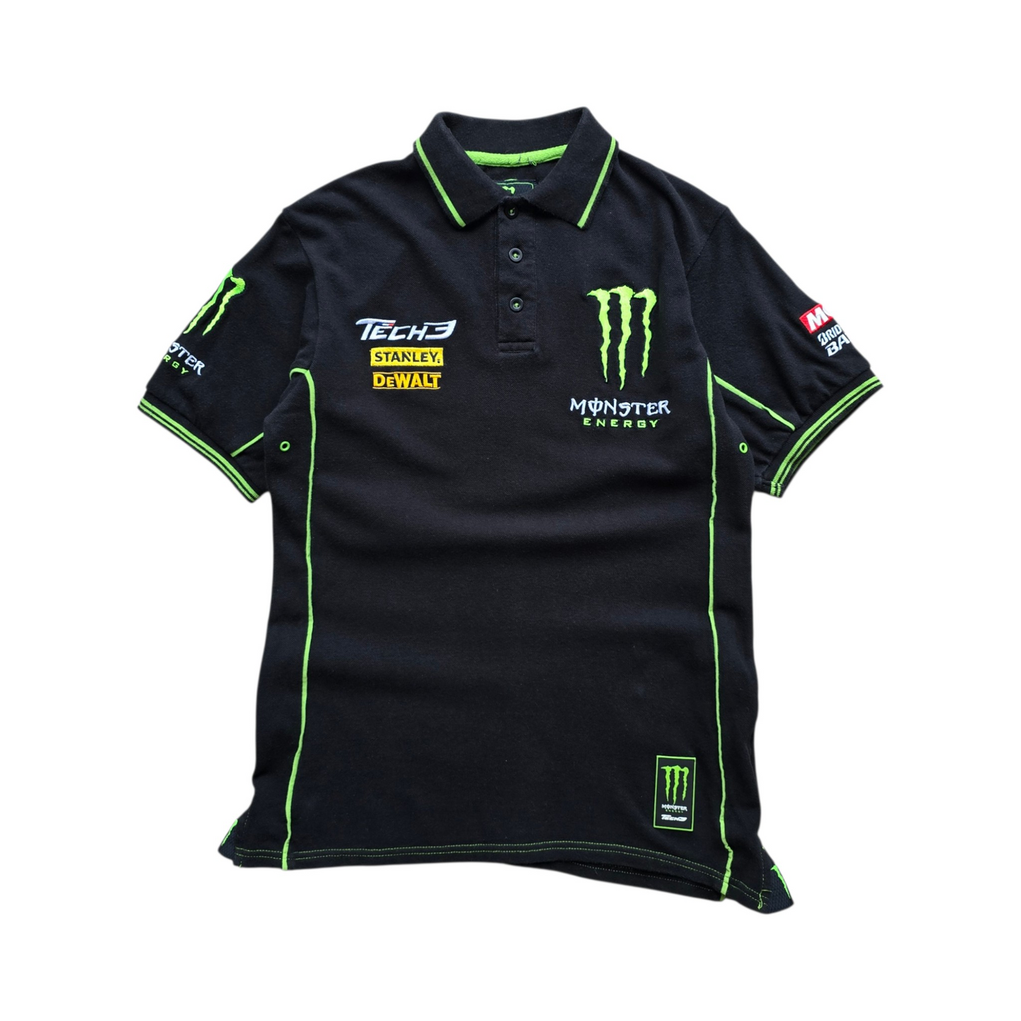 Vintage 2000's Monster Energy Polo Shirt - S