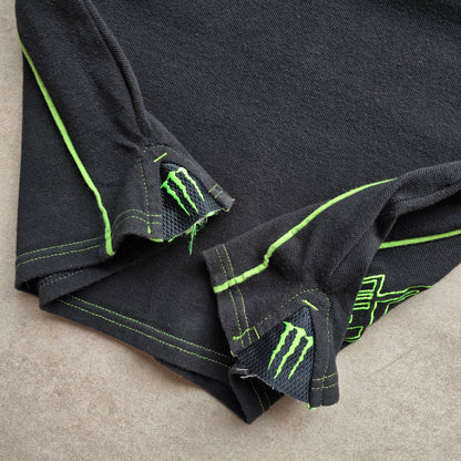 Vintage 2000's Monster Energy Polo Shirt - S