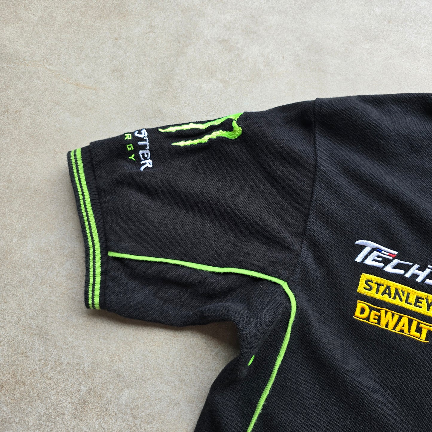 Vintage 2000's Monster Energy Polo Shirt - S