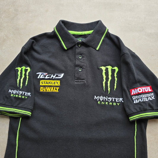 Vintage 2000's Monster Energy Polo Shirt - S