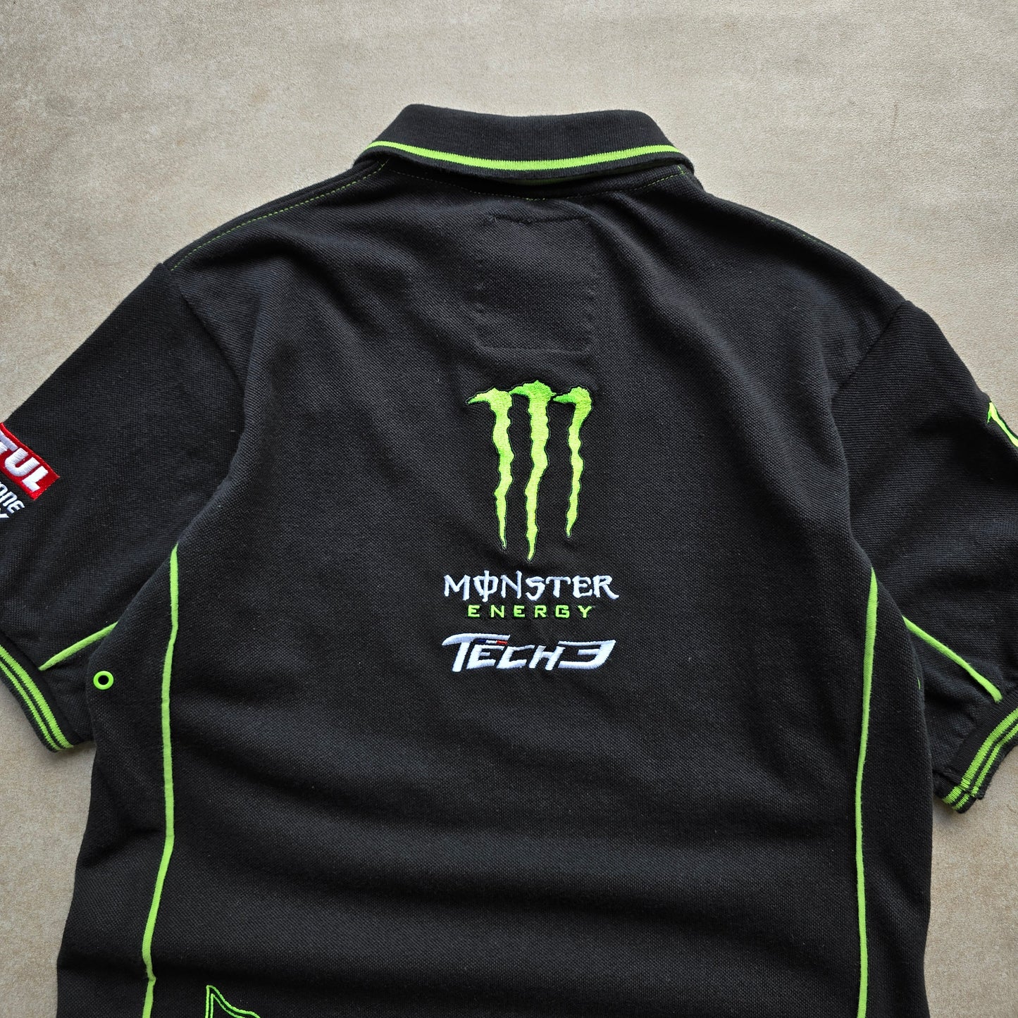 Vintage 2000's Monster Energy Polo Shirt - S