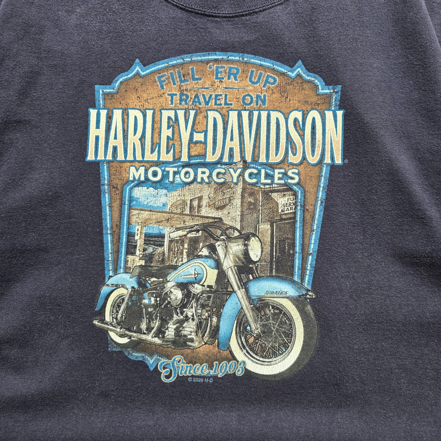 Harley Davidson Graphic Tee - M