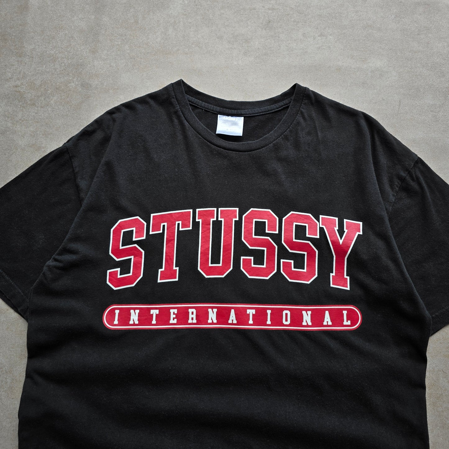 Vintage 2000's Stussy International Tee - M