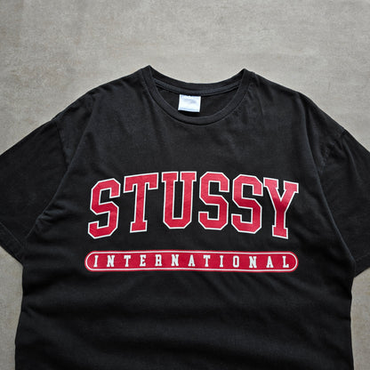 Vintage 2000's Stussy International Tee - M