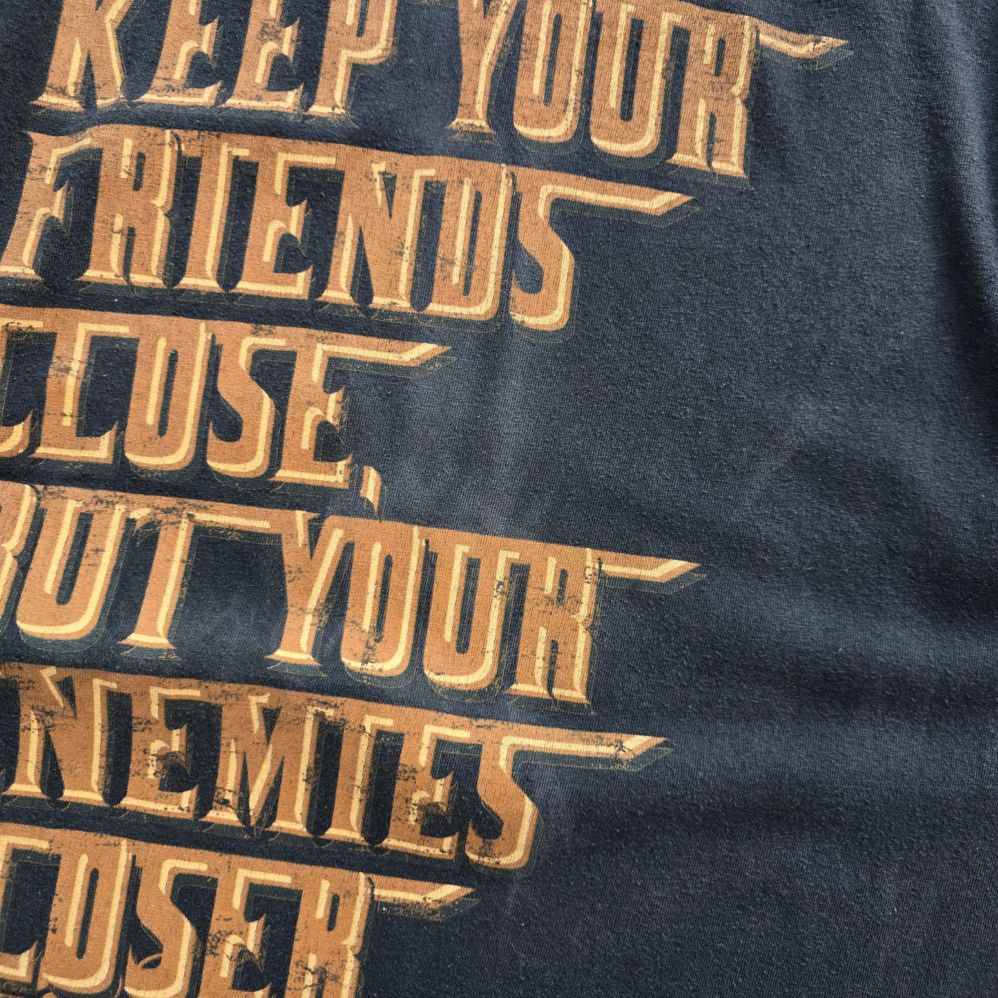 The Godfather Keep Your Friends Close Tee - S/M