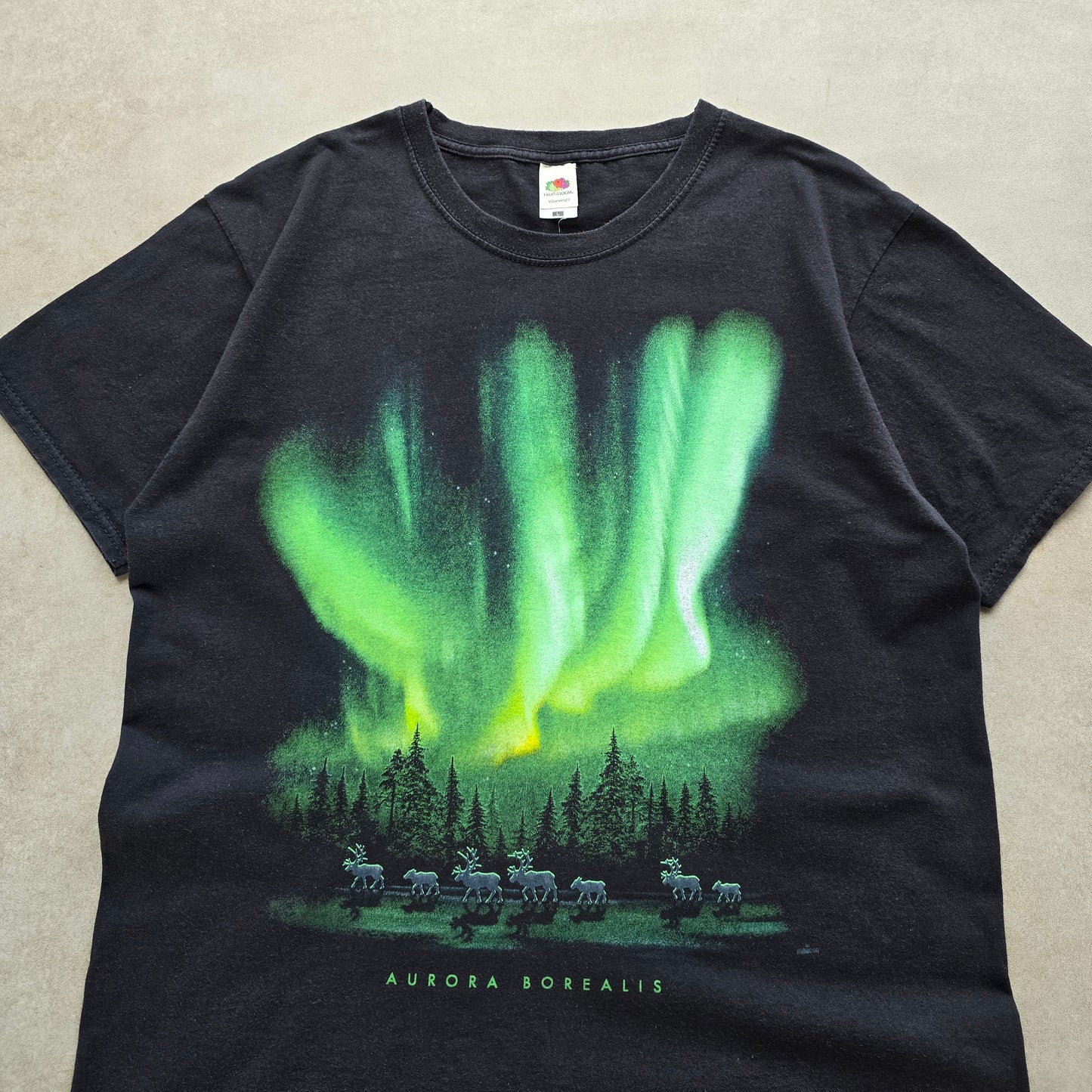 Northern Lights Aurora Borealis Tee - M