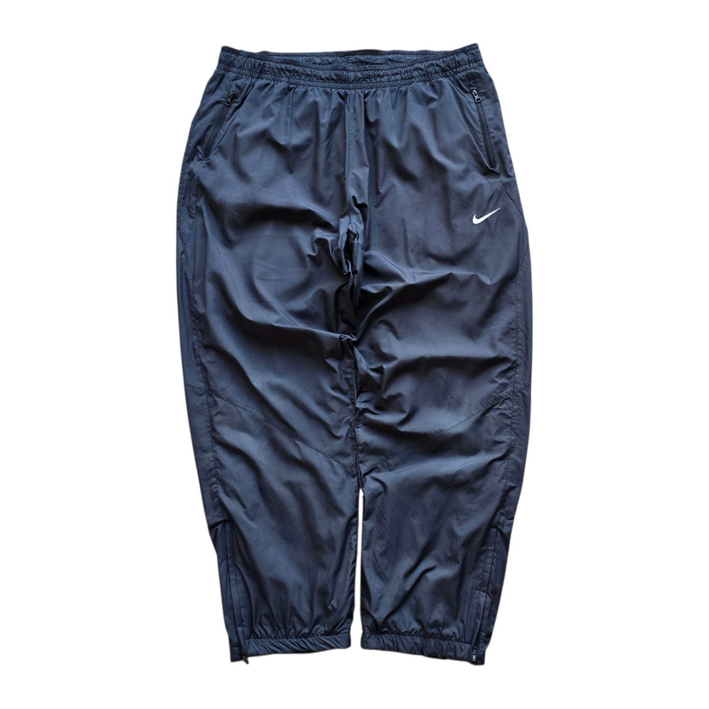 Vintage 2000's Nike Mini Swoosh Ankle Zip Track Pants - XL