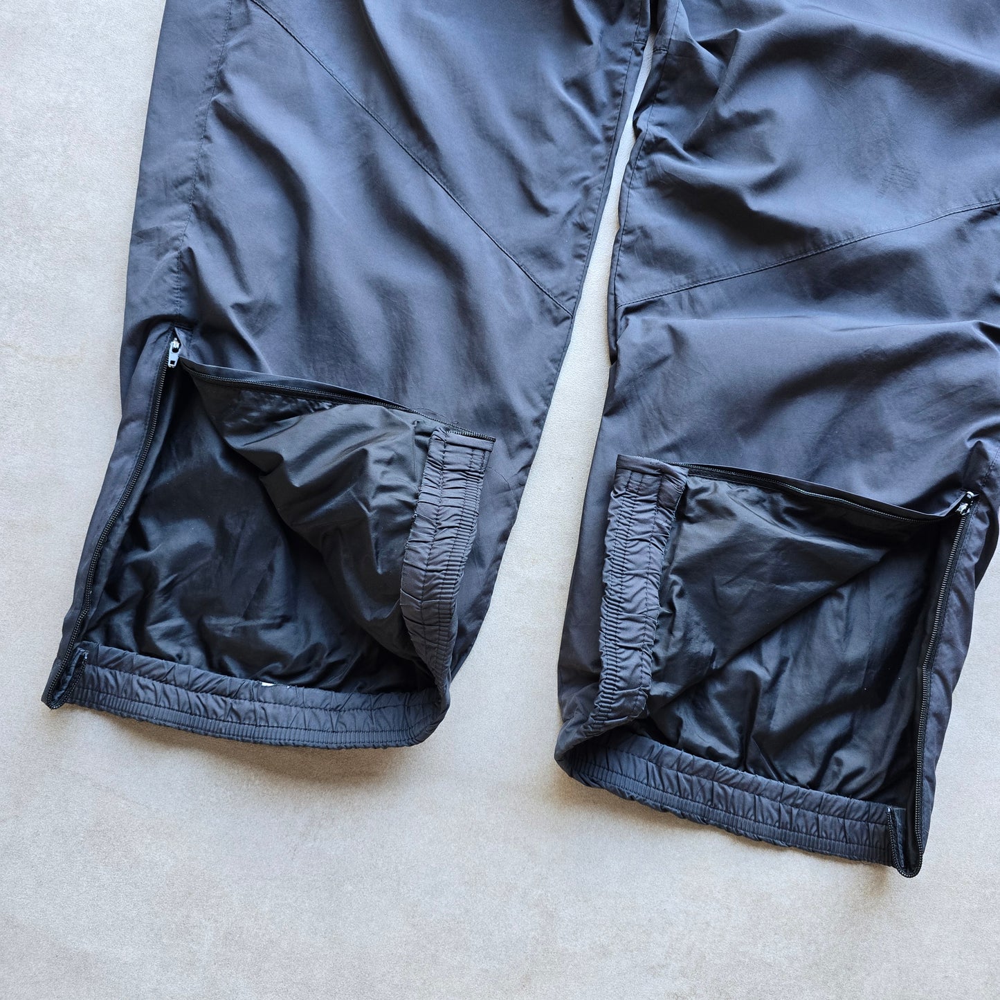 Vintage 2000's Nike Mini Swoosh Ankle Zip Track Pants - XL
