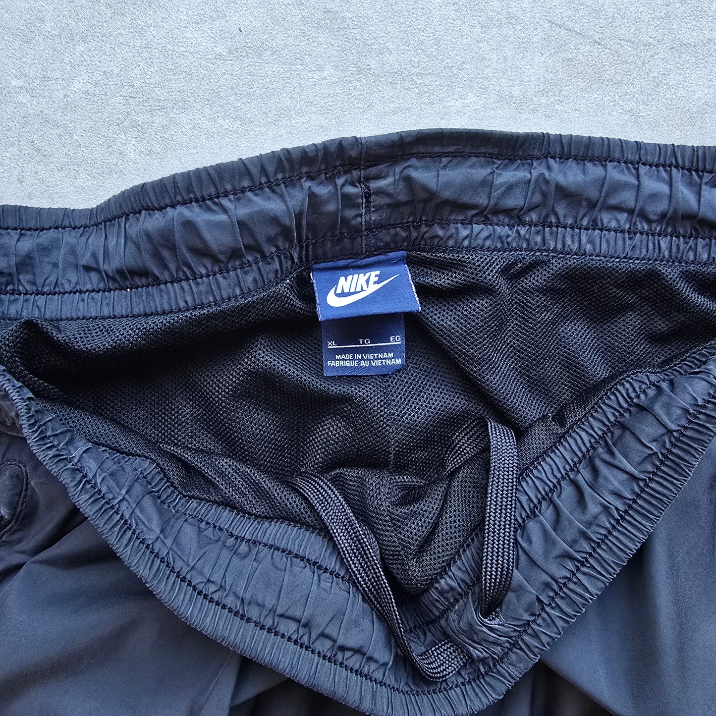 Vintage 2000's Nike Mini Swoosh Ankle Zip Track Pants - XL
