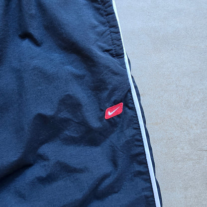 Vintage 2000's Nike Mini Swoosh Ankle Zip Track Pants - S