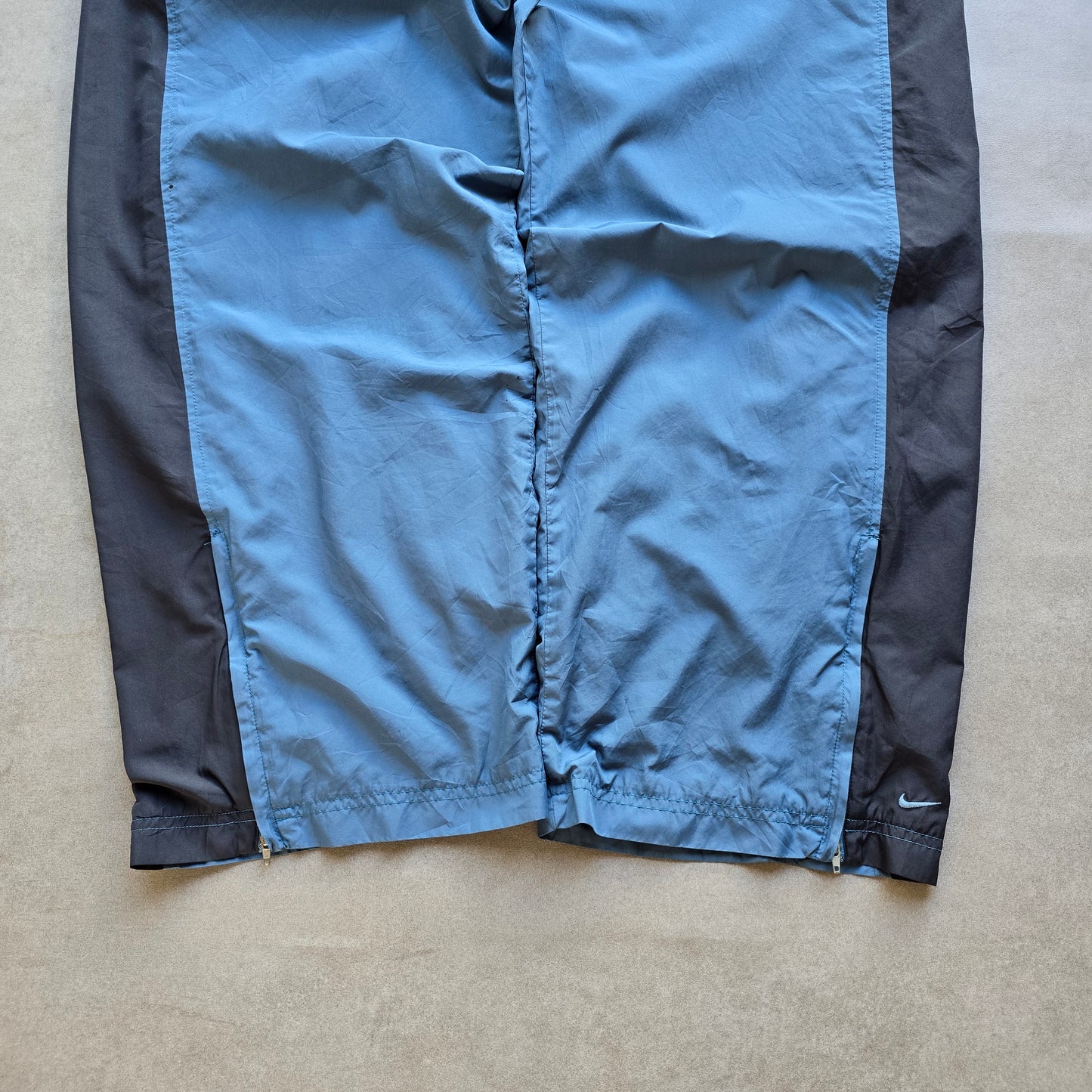 Vintage 2000's Nike Mini Swoosh Ankle Zip Track Pants - WMNS XL