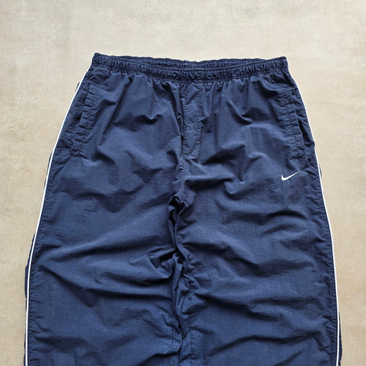 Vintage 2000's Nike Mini Swoosh Ankle Zip Track Pants - XL