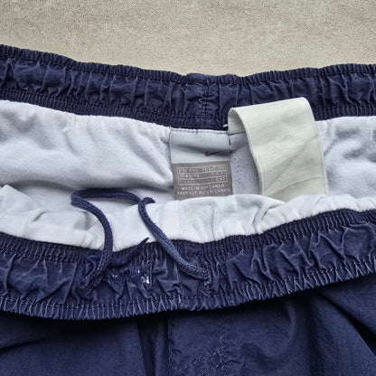 Vintage 2000's Nike Mini Swoosh Ankle Zip Track Pants - XL