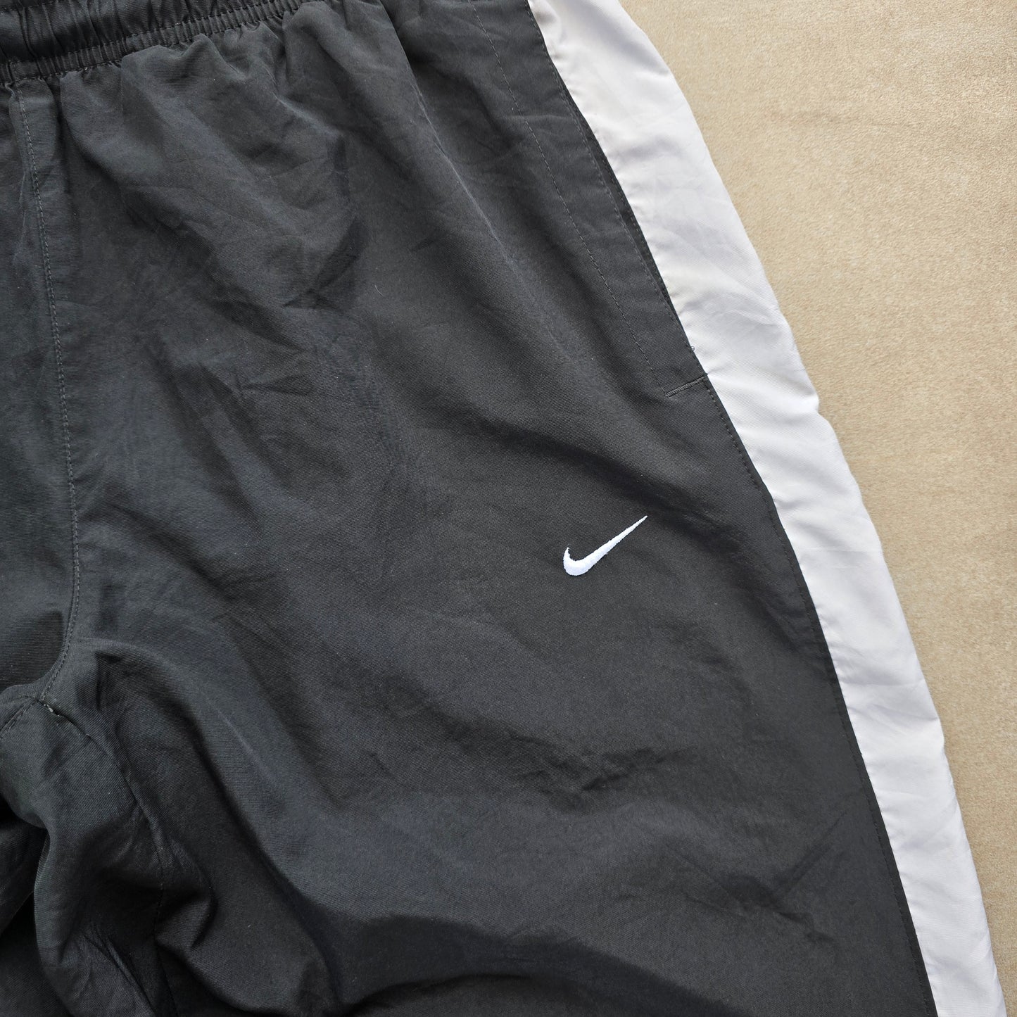 Vintage Nike Mini Swoosh Ankle Zip Track Pants - M/L