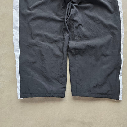 Vintage Nike Mini Swoosh Ankle Zip Track Pants - M/L