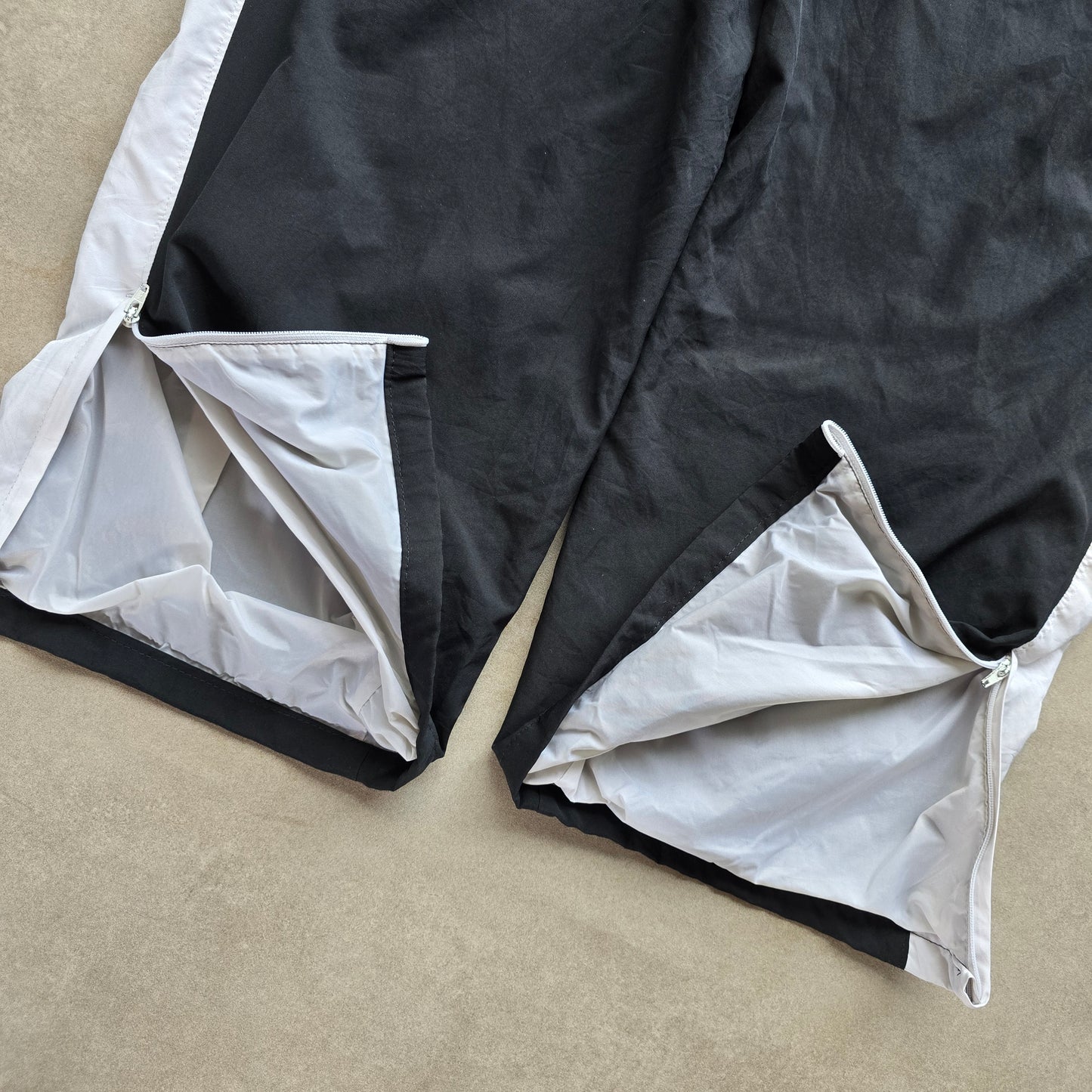 Vintage Nike Mini Swoosh Ankle Zip Track Pants - M/L