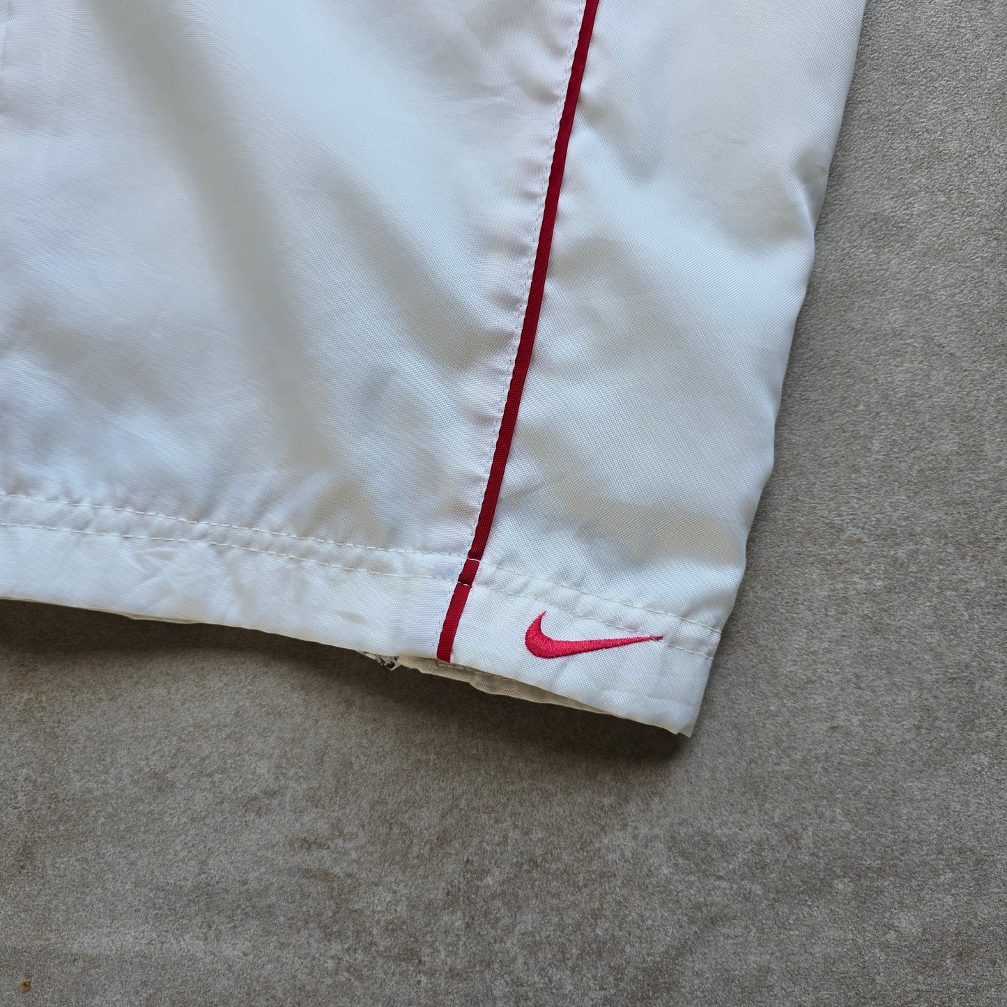 Vintage 2000's Nike Spellout Ankle Zip Track Pants - XL