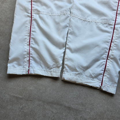 Vintage 2000's Nike Spellout Ankle Zip Track Pants - XL