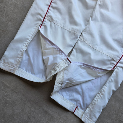 Vintage 2000's Nike Spellout Ankle Zip Track Pants - XL
