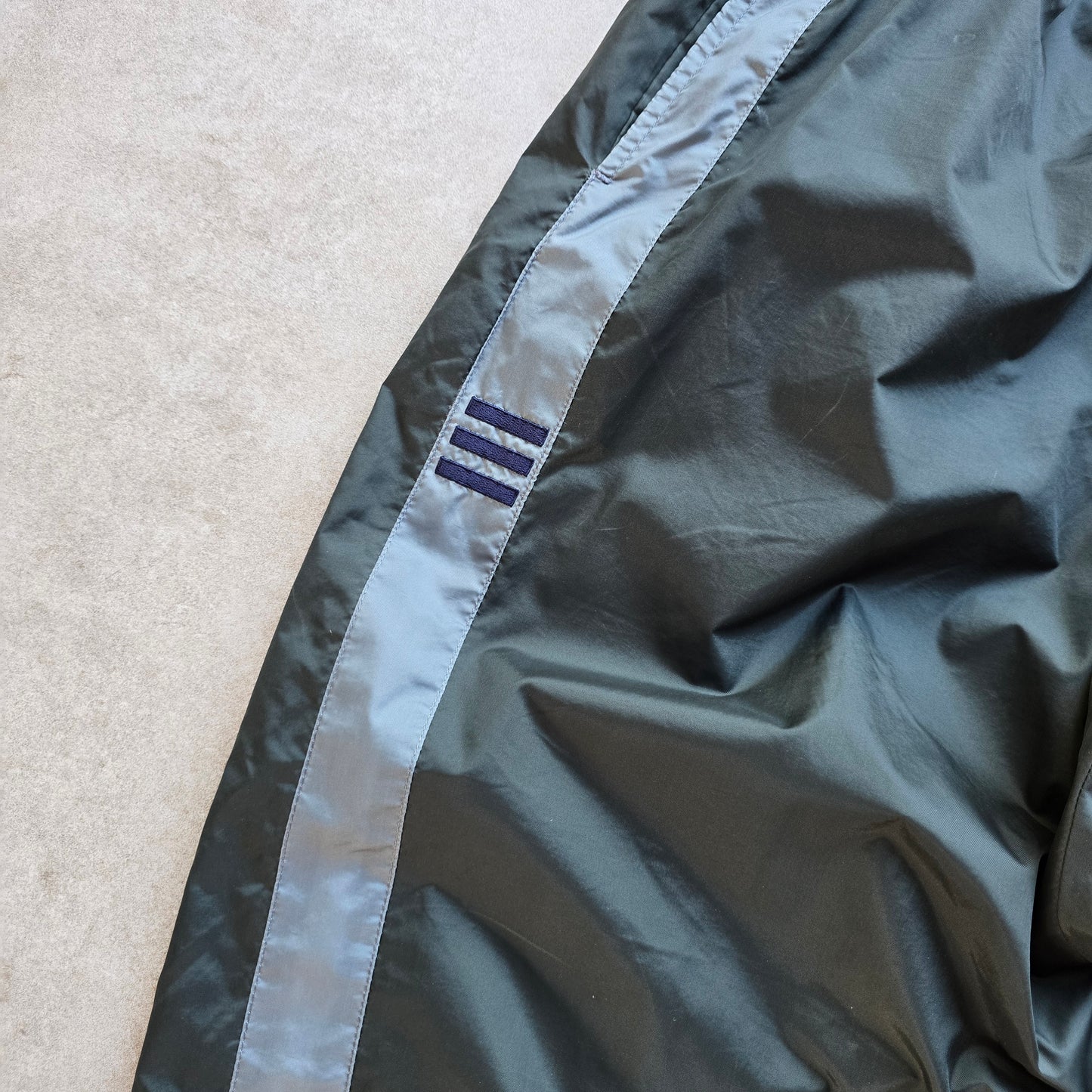 Vintage 2000's Adidas Ankle Zip Dark Green Track Pants - XL/2XL