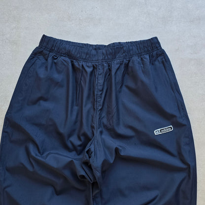 Vintage 2000's Adidas Ankle Zip Navy Track Pants - S