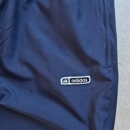 Vintage 2000's Adidas Ankle Zip Navy Track Pants - S