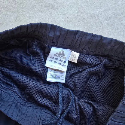 Vintage 2000's Adidas Ankle Zip Navy Track Pants - S