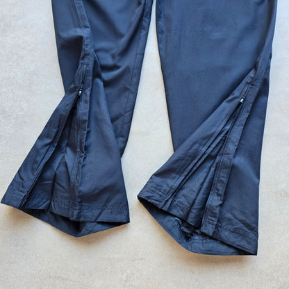 Vintage 2000's Adidas Ankle Zip Navy Track Pants - S