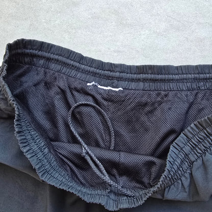 Vintage 2000's Adidas Ankle Zip Black Track Pants - L