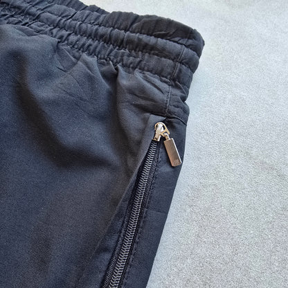 Vintage 2000's Adidas Ankle Zip Black Track Pants - L