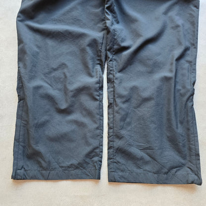 Vintage 2000's Adidas Ankle Zip Black Track Pants - L
