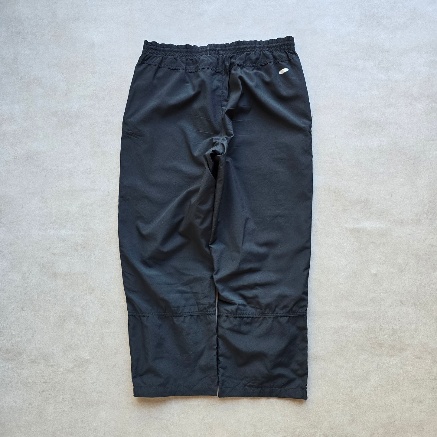 Vintage 2000's Adidas Ankle Zip Black Track Pants - L