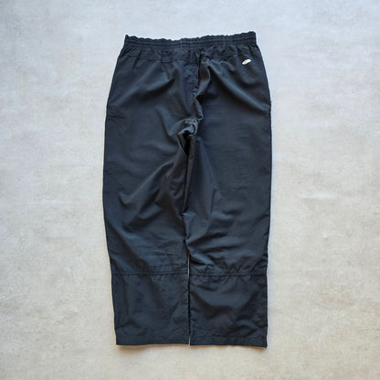 Vintage 2000's Adidas Ankle Zip Black Track Pants - L