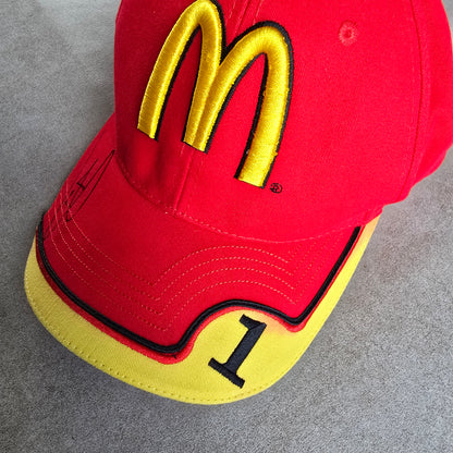 Vintage 2006 McDonald's Sebastien Bourdais Signed Racing Cap
