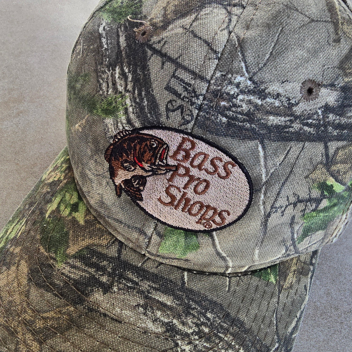 Vintage Bass Pro Shops Redhead Realtree Camo Cap