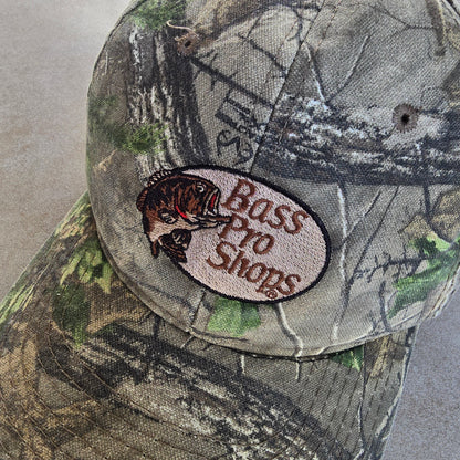 Vintage Bass Pro Shops Redhead Realtree Camo Cap