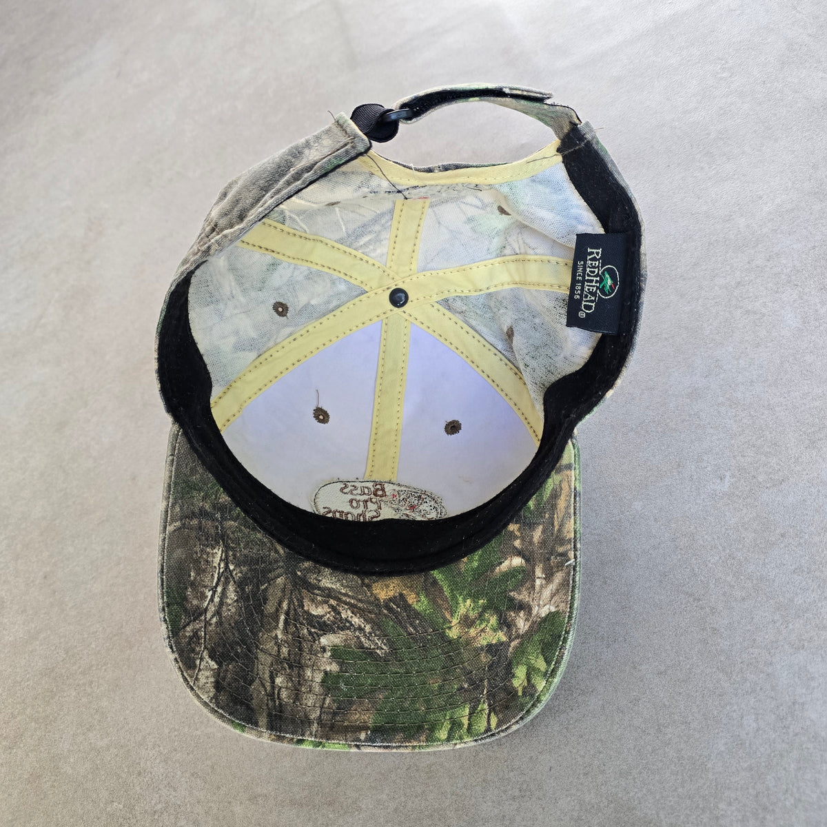 Vintage Bass Pro Shops Redhead Realtree Camo Cap