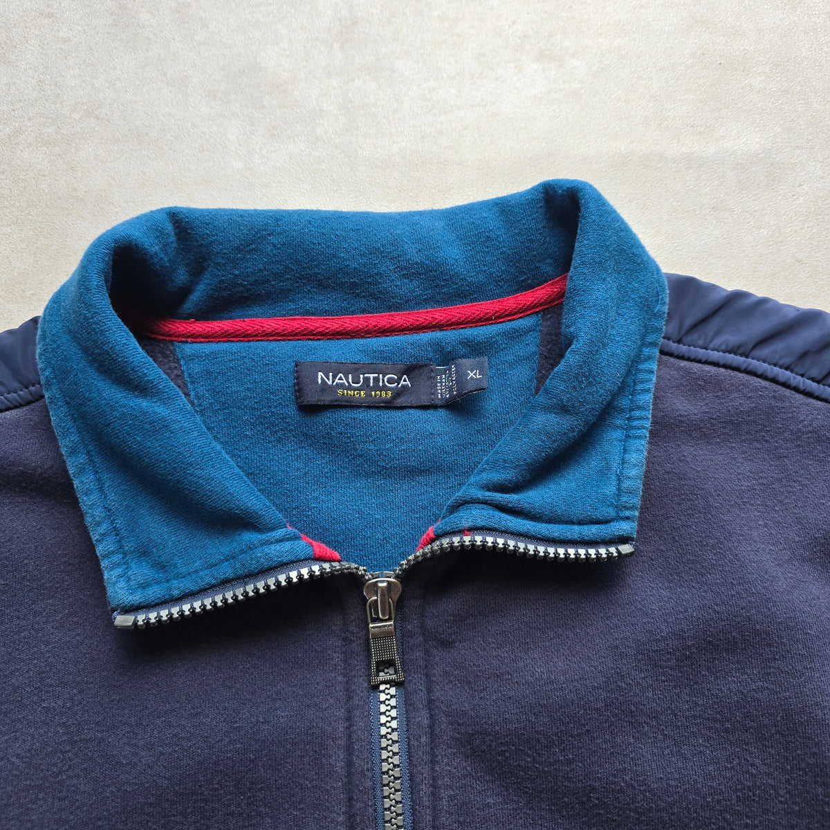 Nautica 1/4 Zip Sweatshirt - L