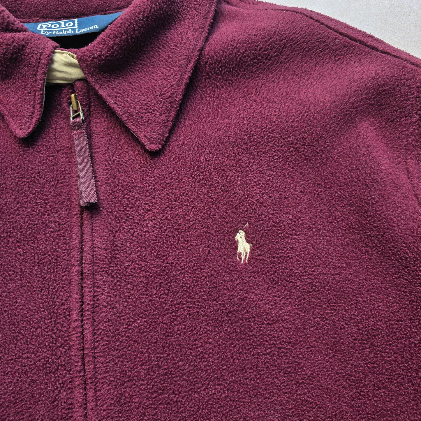 Vintage 90's Ralph Lauren Polartec Fleece Harington Jacket - XL/2XL