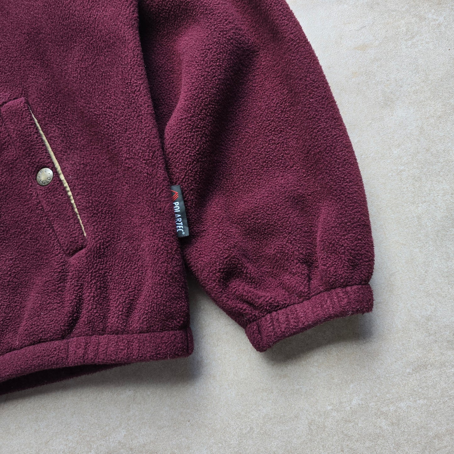 Vintage 90's Ralph Lauren Polartec Fleece Harington Jacket - XL/2XL