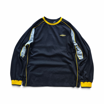Vintage Umbro Long Sleeve Training Jersey - M